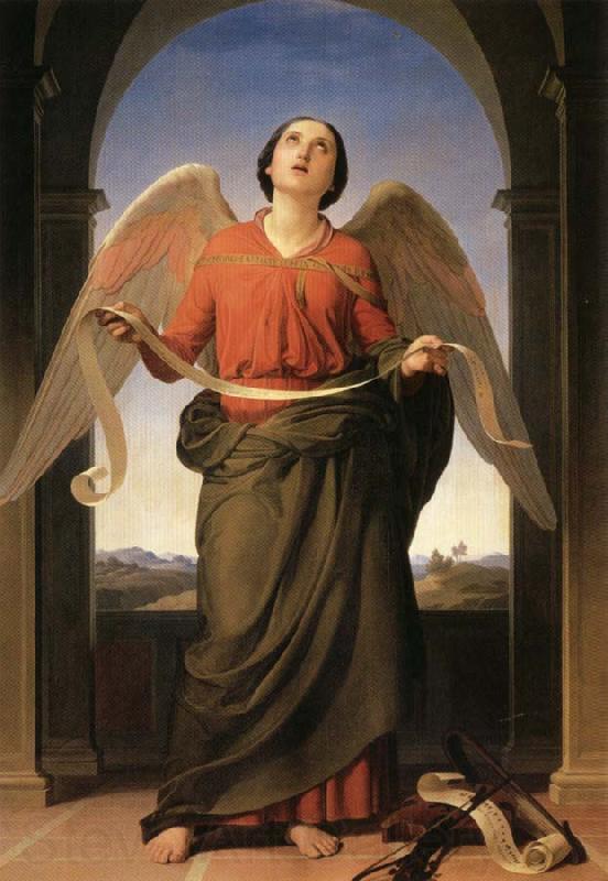 Luigi Mussini Sacred Music France oil painting art